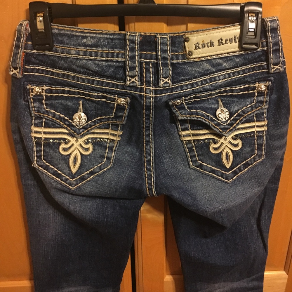 Rock revival jeans size 24